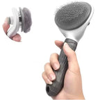 Självrengörande pälsborste