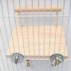 Trägunga med Sittplattform & Tuggleksaker