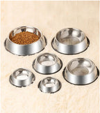 Rostfri matskål för Hund och Katt