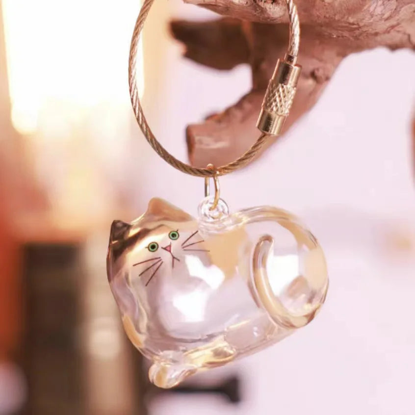 Katt Minnes Nyckelring