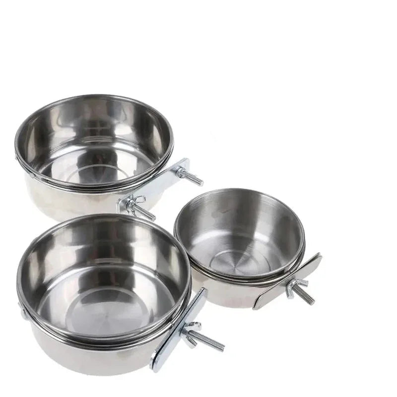 Rostfri Hängande Matskål