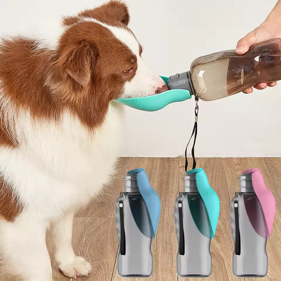 Portabel vattenflaska för husdjur